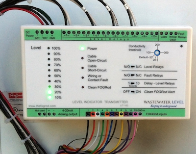 LIT installed in control panel