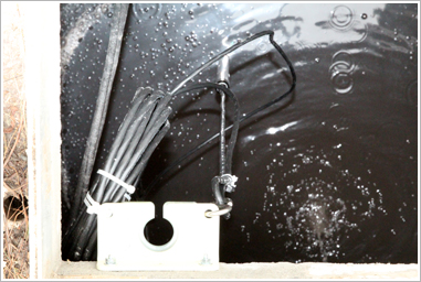 Suporte com almofada de limpeza